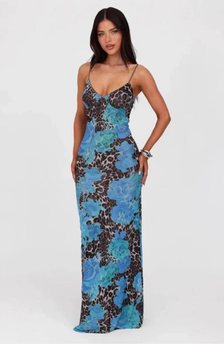 Ivy Blue Jaguar Maxi Dress