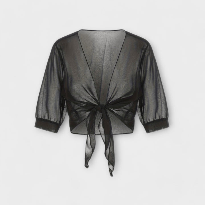 Blouse with Open Front
