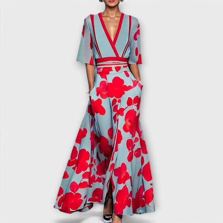 Elegant Floral Dress