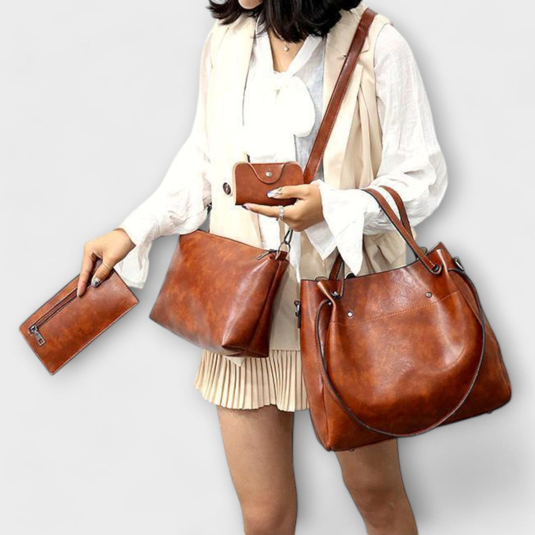 Ivy - 4-piece vintage bag set