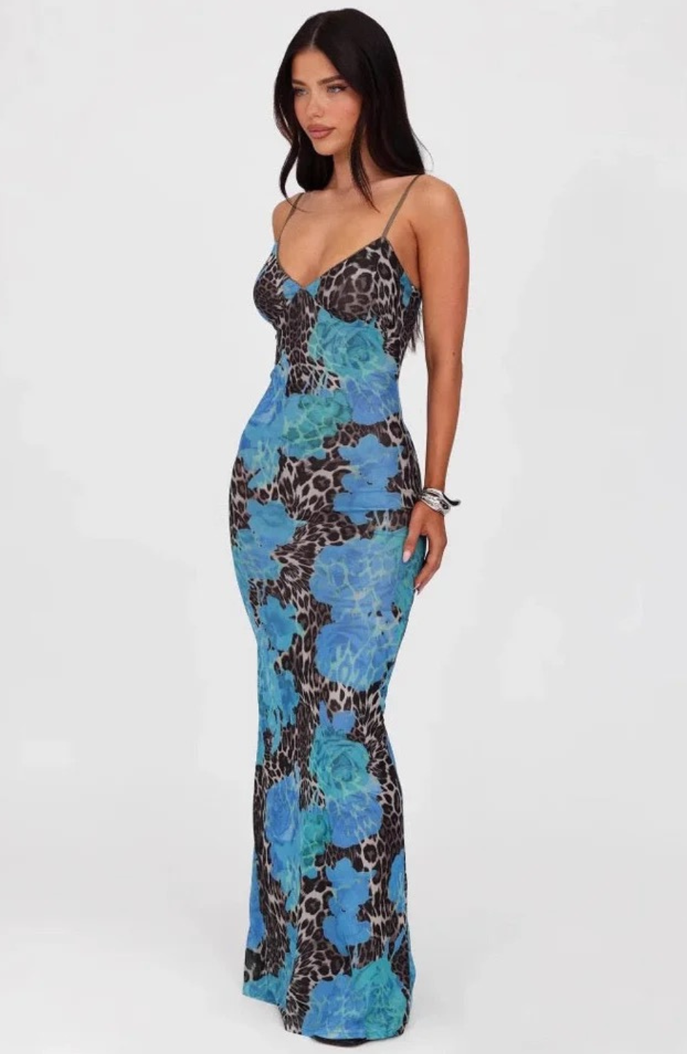 Ivy Blue Jaguar Maxi Dress