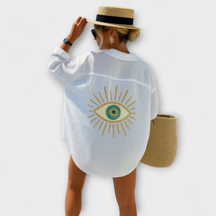Annemiek - Ibiza Style Casual Blouse