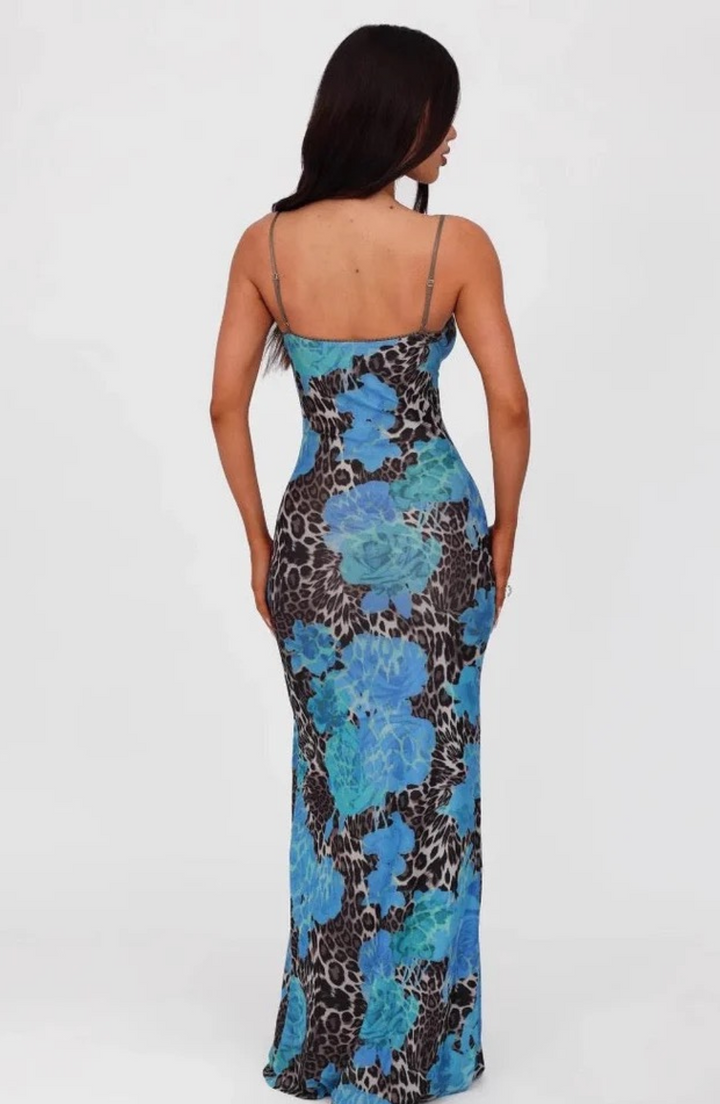 Ivy Blue Jaguar Maxi Dress