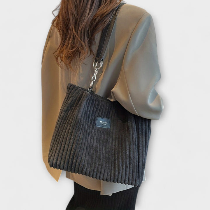 Ivy - Soft Cord Shoulder Bag