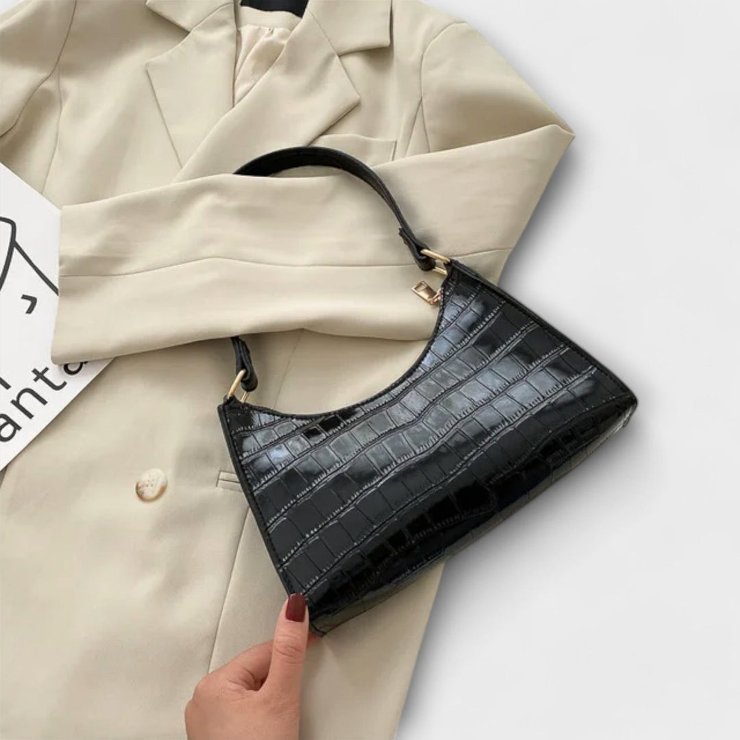 Ivy - Shiny Leather Bag