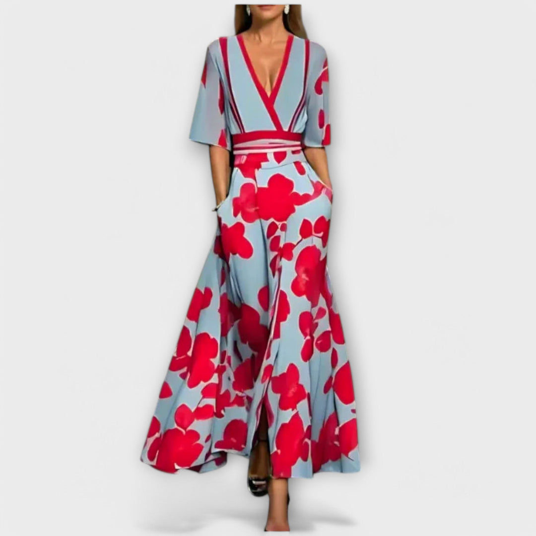 Elegant Floral Dress