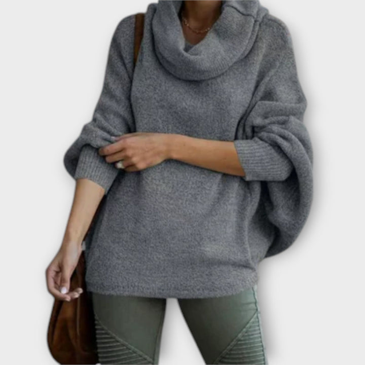 Elegant Women's Sweater in Tortoise