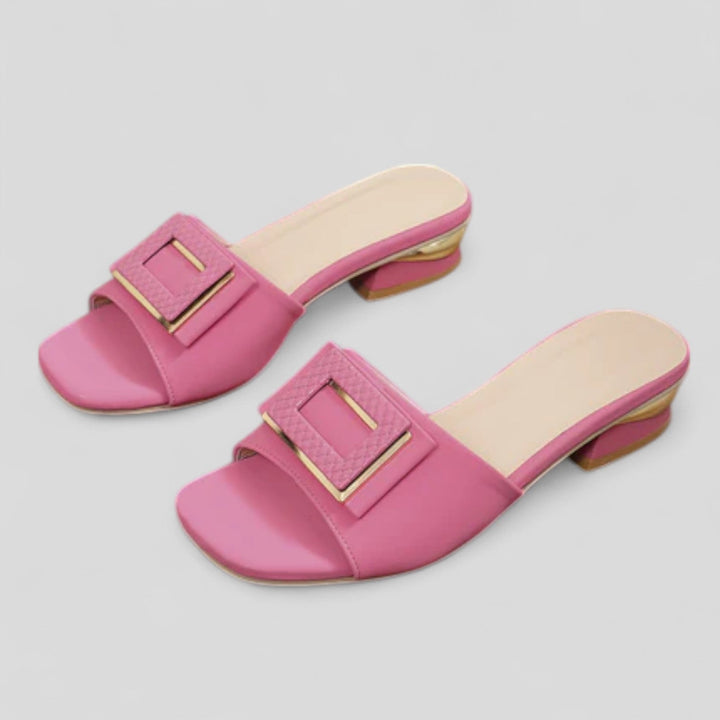 Iselina | Buckle Mules