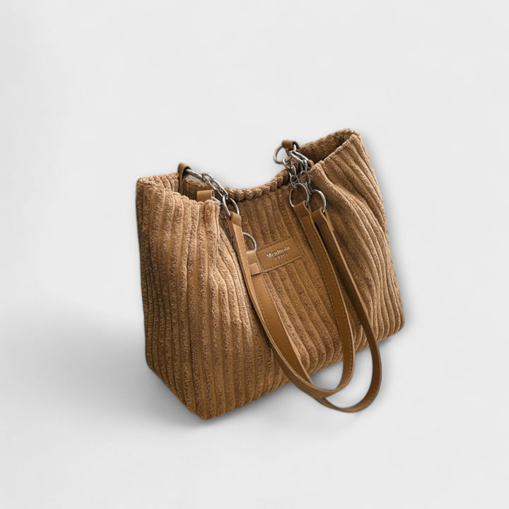 Ivy - Soft Cord Shoulder Bag