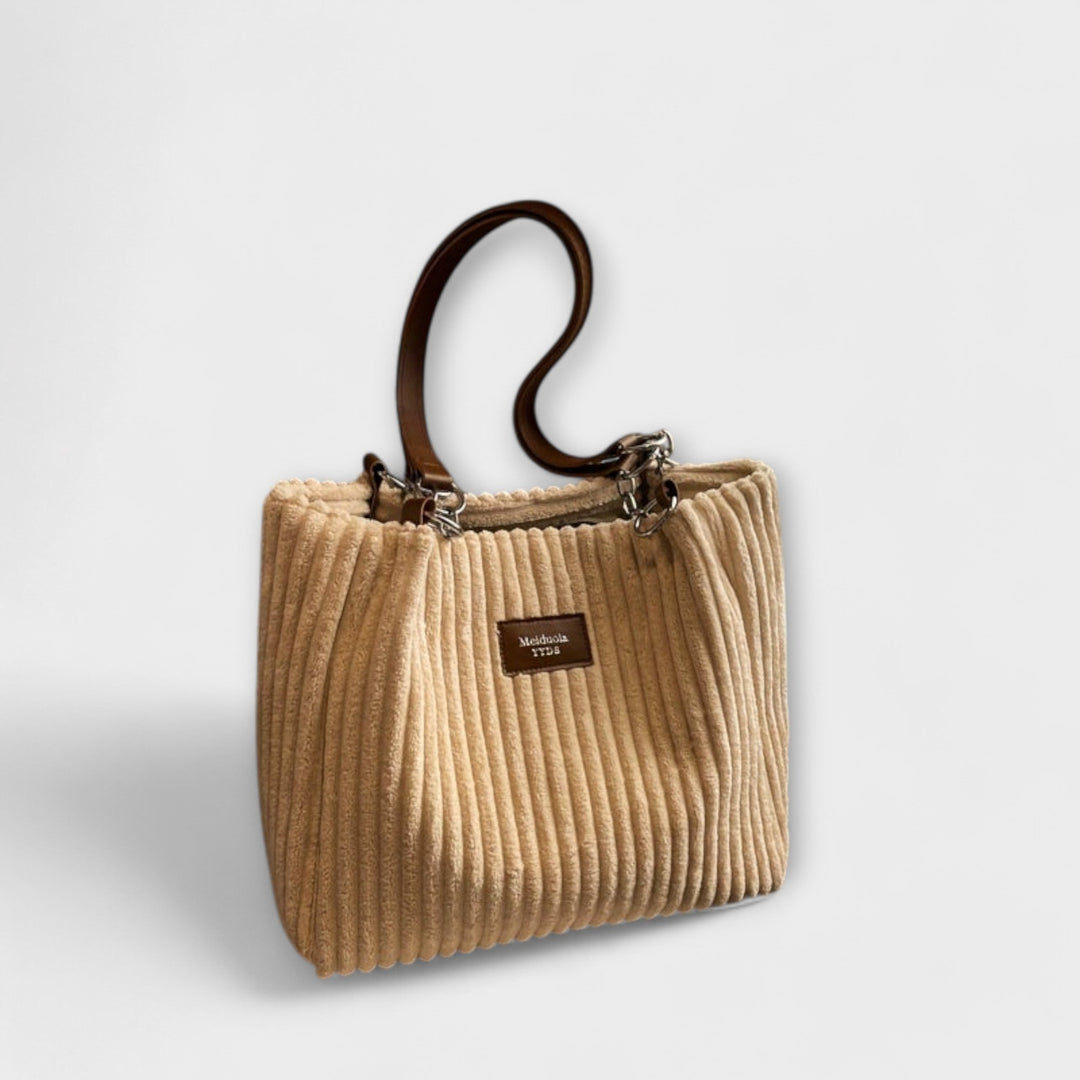 Ivy - Soft Cord Shoulder Bag