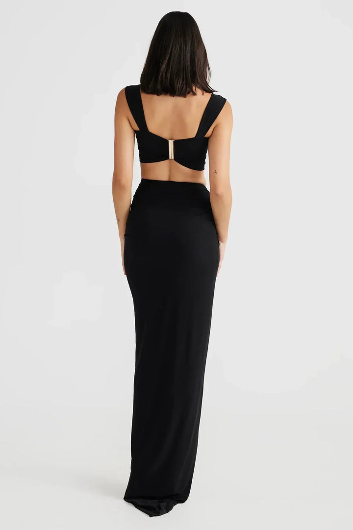 Ivy Cut-Out Maxi Skirt Set