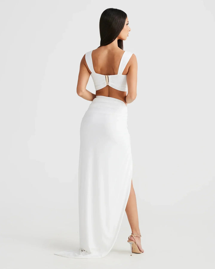Ivy Cut-Out Maxi Skirt Set