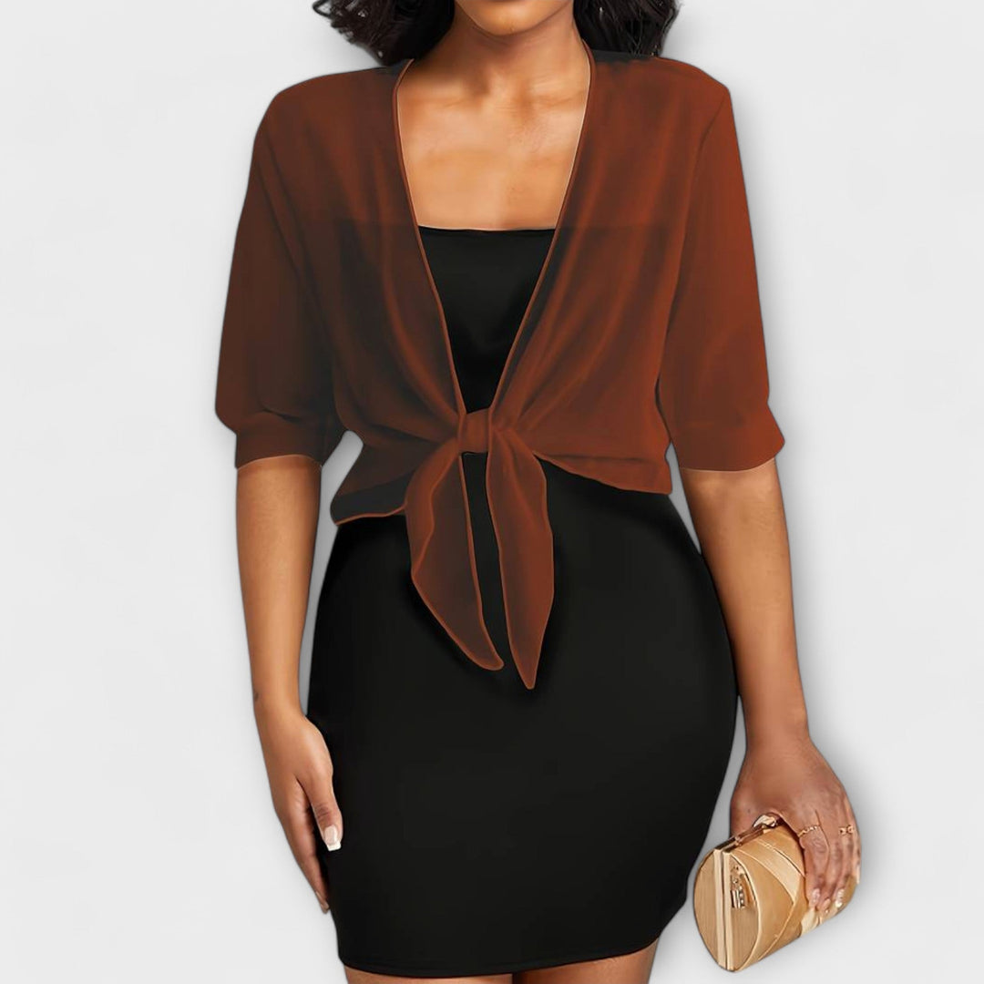 Blouse with Open Front