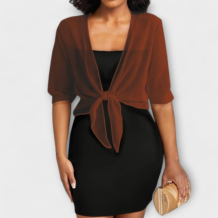 Blouse with Open Front