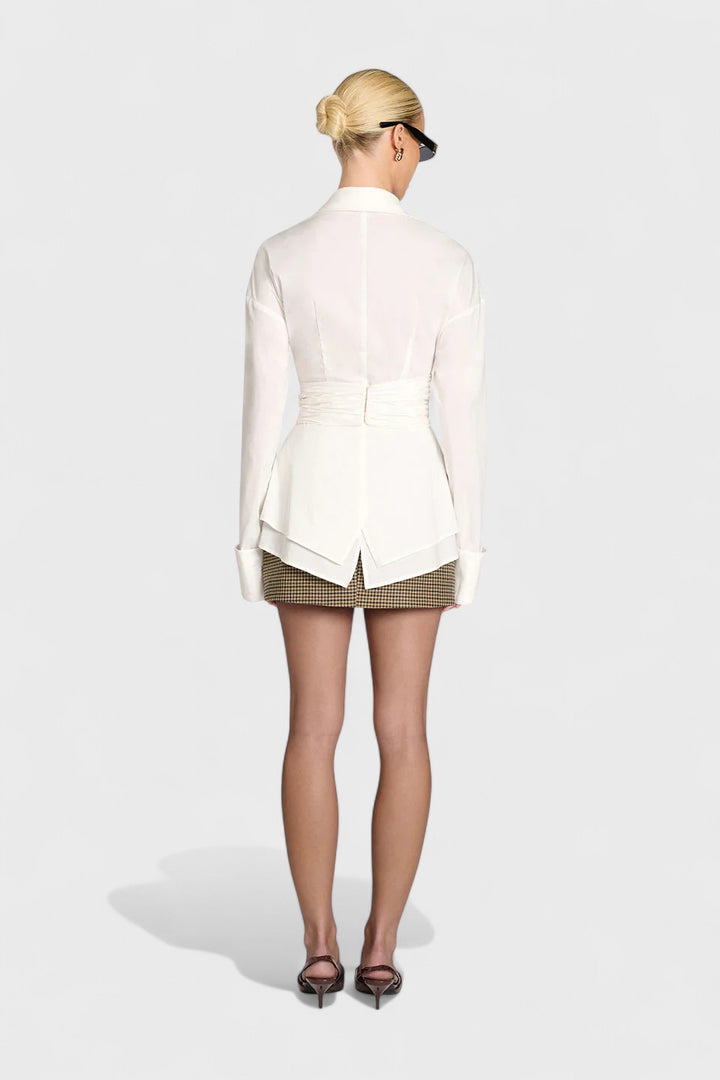 Freya | Tailored Wrap Shirt