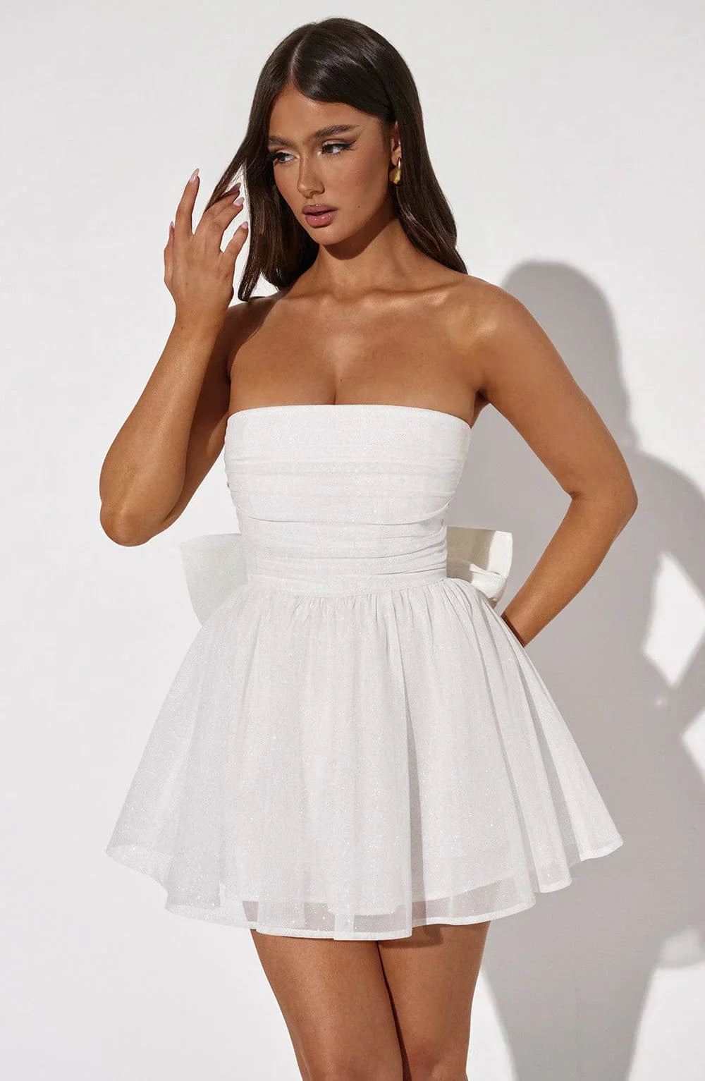 Ivy Bow Back Mini Dress