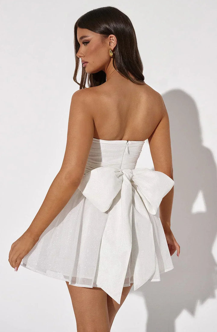 Ivy Bow Back Mini Dress