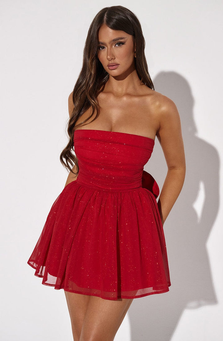 Ivy Bow Back Mini Dress