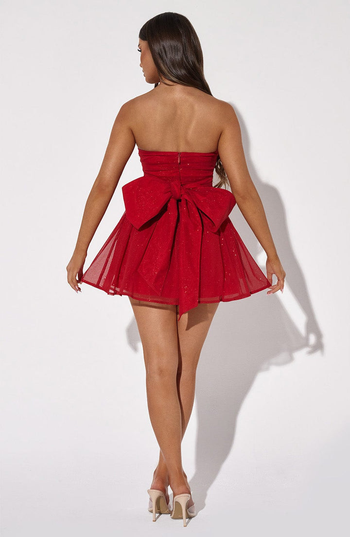 Ivy Bow Back Mini Dress