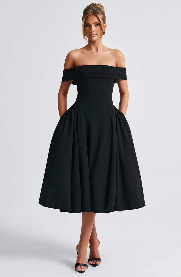 Ivy Effortlessly Elegant Midi Dress