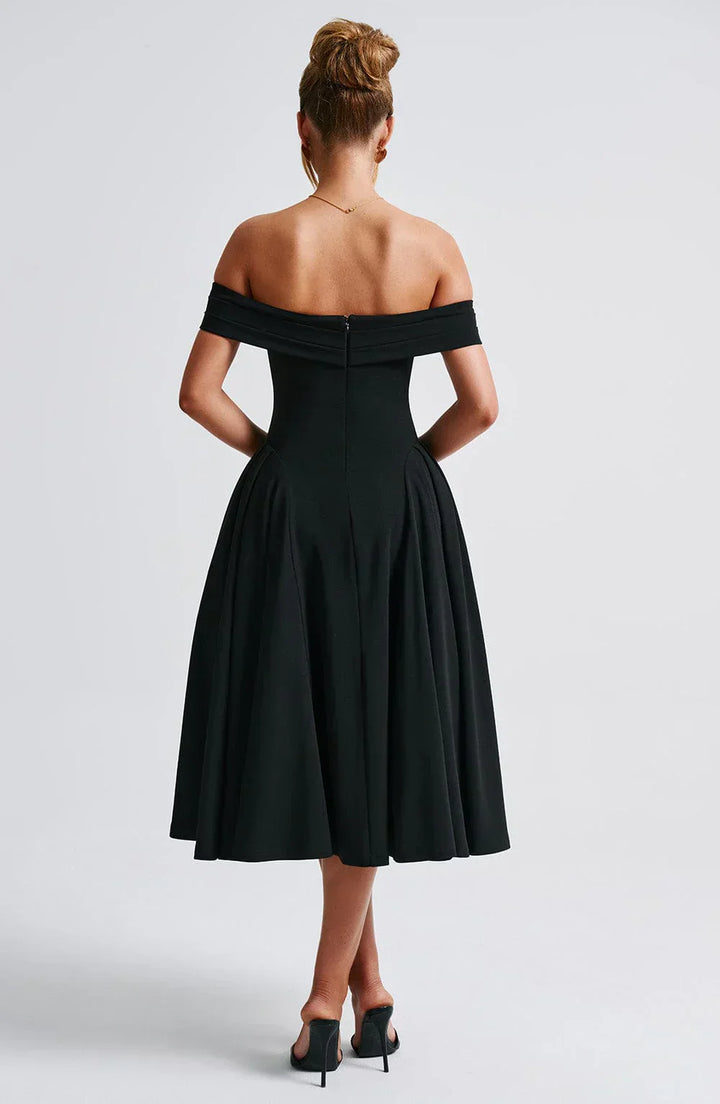 Ivy Effortlessly Elegant Midi Dress