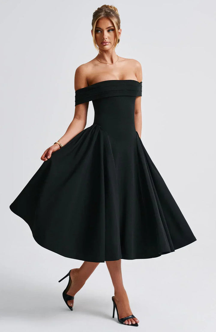 Ivy Effortlessly Elegant Midi Dress