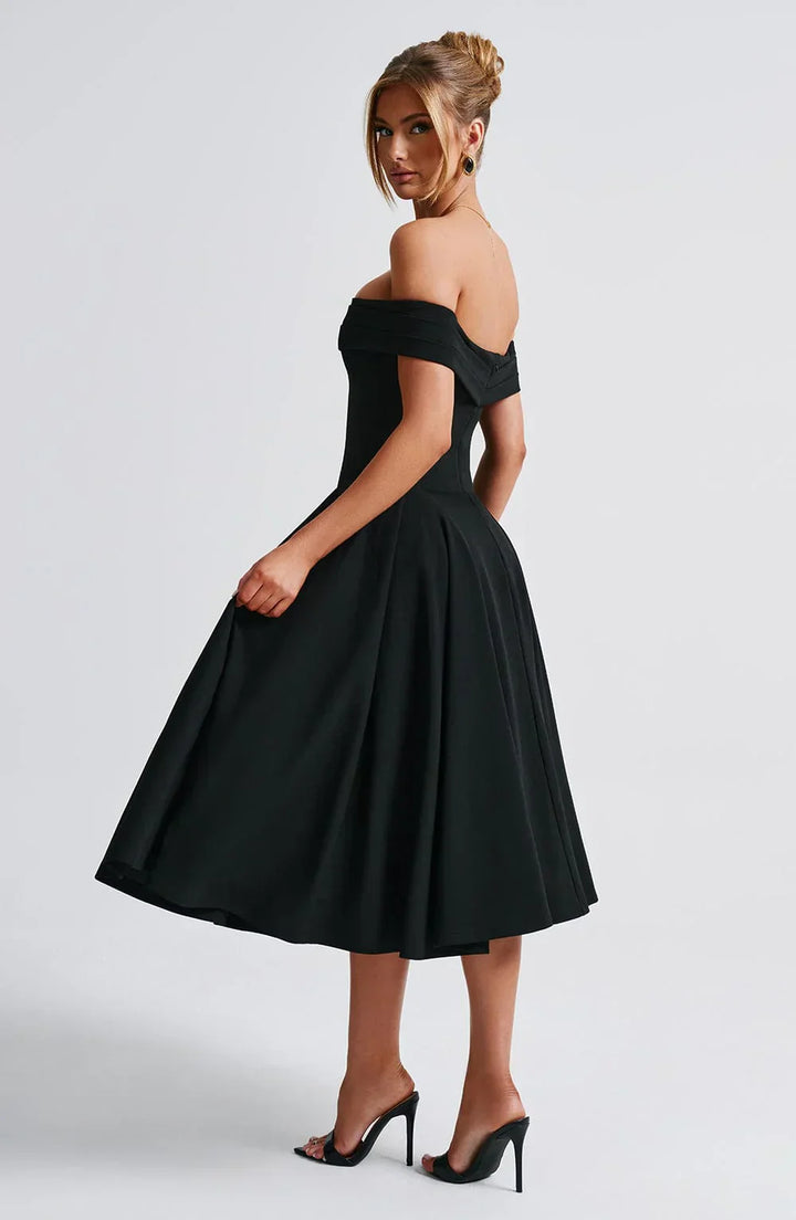 Ivy Effortlessly Elegant Midi Dress