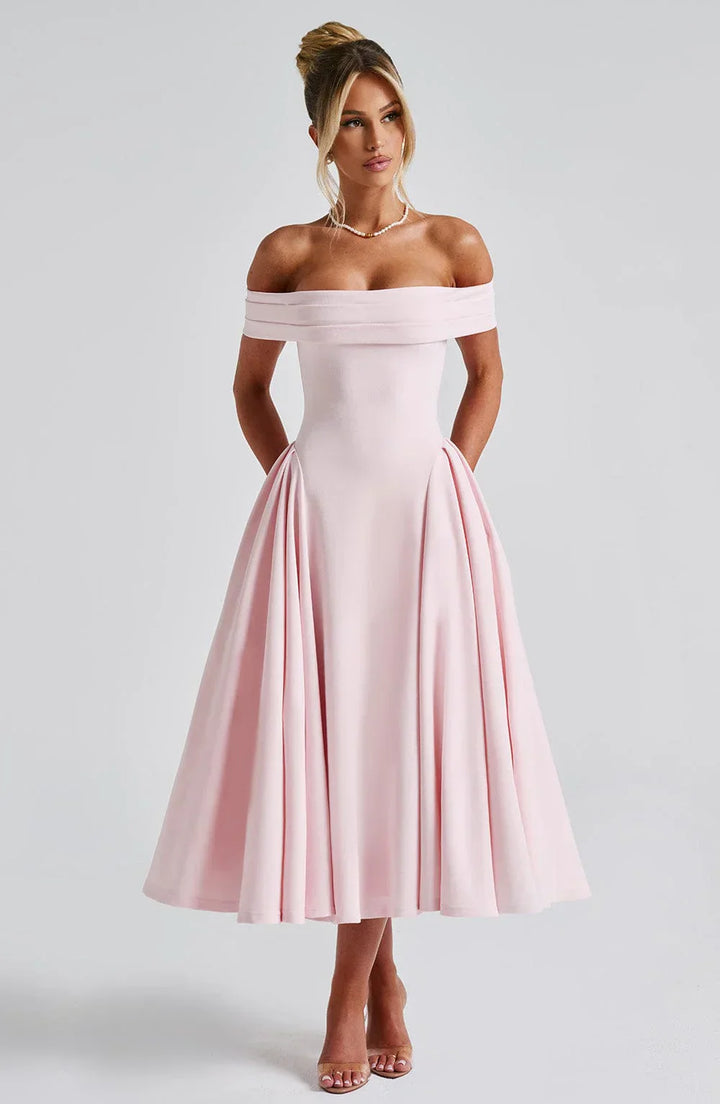 Ivy Effortlessly Elegant Midi Dress