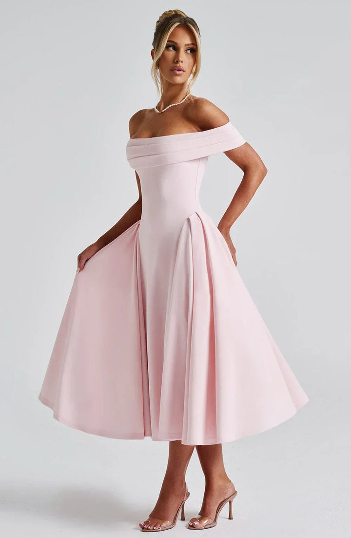 Ivy Effortlessly Elegant Midi Dress