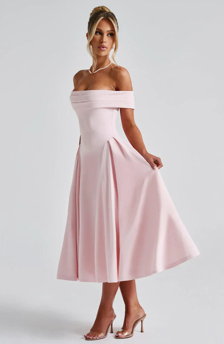 Ivy Effortlessly Elegant Midi Dress