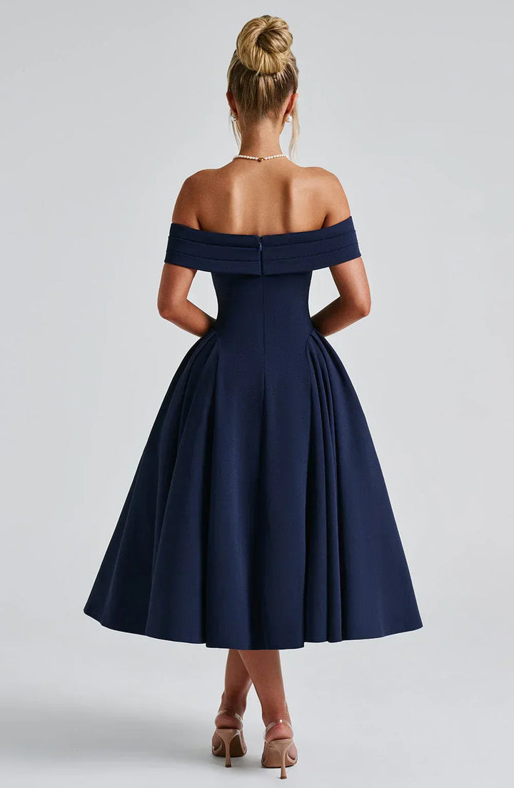 Ivy Effortlessly Elegant Midi Dress