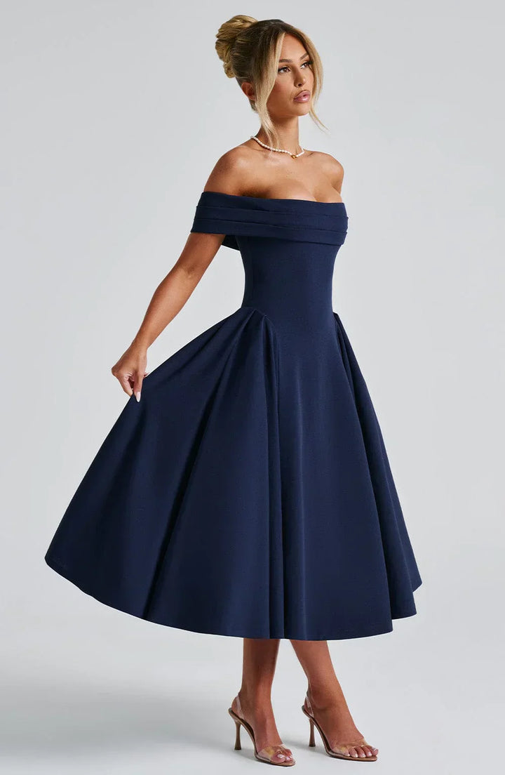 Ivy Effortlessly Elegant Midi Dress