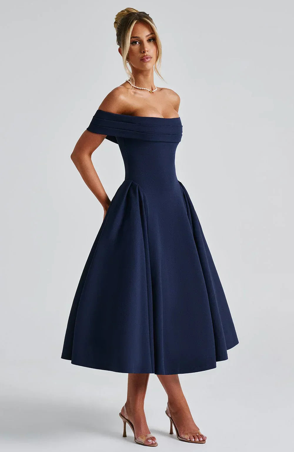 Ivy Effortlessly Elegant Midi Dress