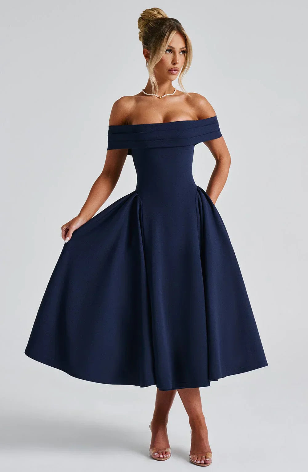 Ivy Effortlessly Elegant Midi Dress