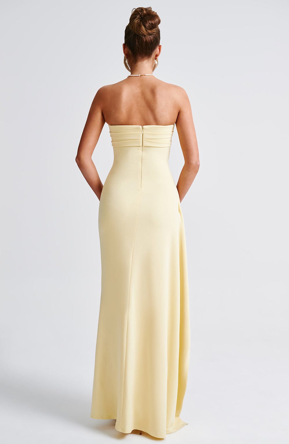 Ivy Zafira Maxi Dress - Lemon